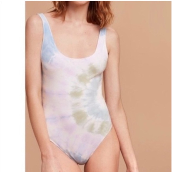 Aritzia Leila Tie Dye Bodysuit - Picture 3 of 4